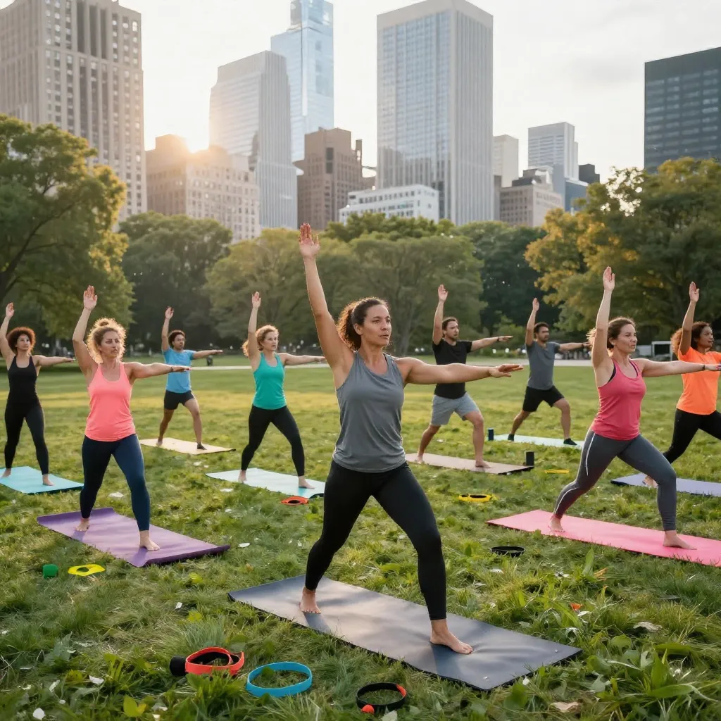 Training session with multiple participants