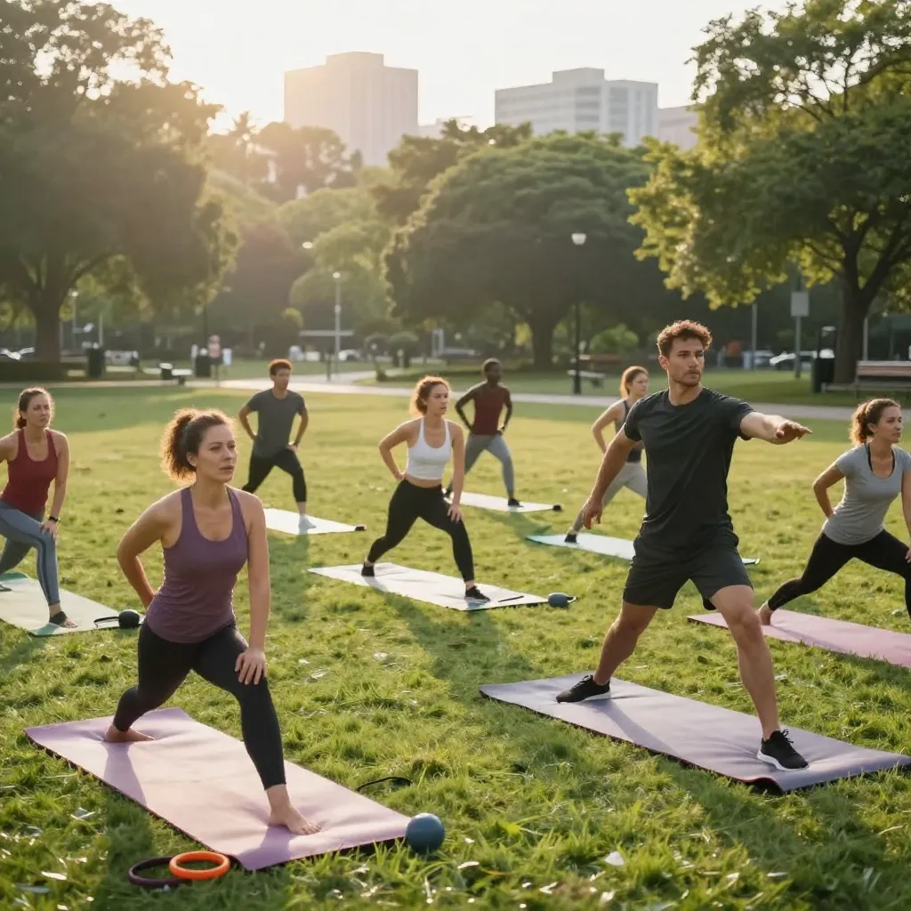 Mobility and flexibility training session