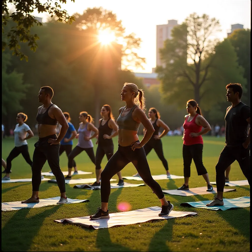 Training session with crew